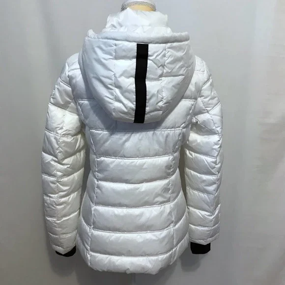 Nautica NWT White Puffer Water Resistant Jacket Women Various - Picture 11 of 16